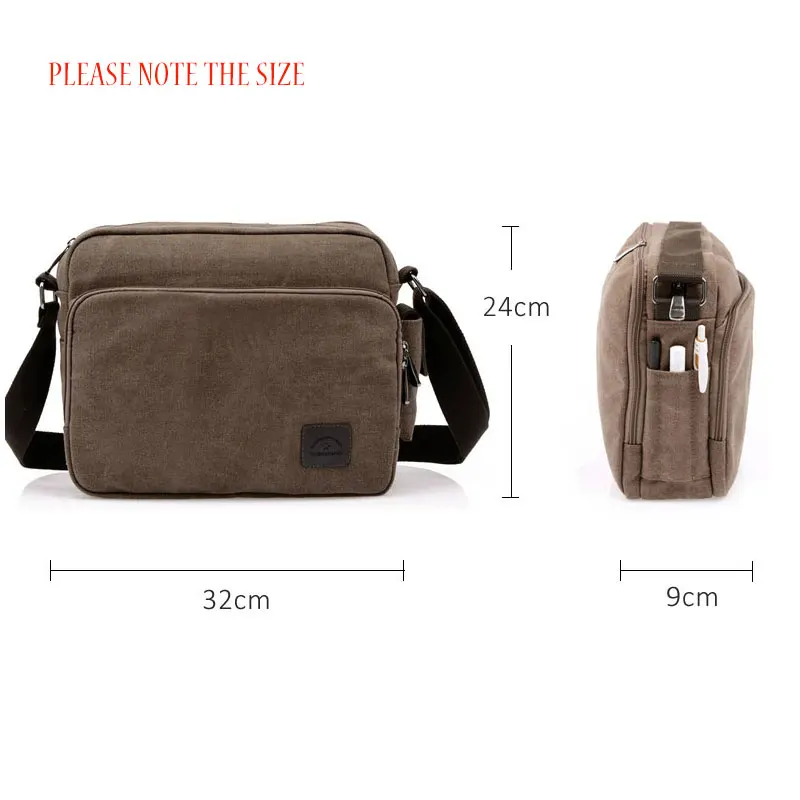 Scione холщовая многофункциональная сумка-мессенджер на плечо, однотонные портфели, чемодан с карманом для карт для мужчин и женщин, Офисная уличная дорожная сумка