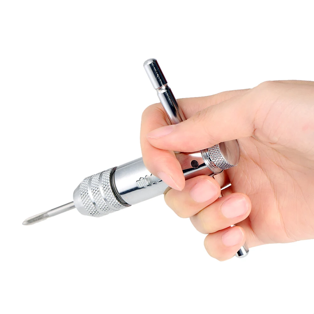 5pcs/set of Adjustable T-handle Ratchet Tap Wrench with M3-M8 Mechanical Thread Metric Plug Simple Manual Robotic Tool