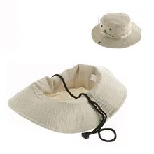 Фирменная Новинка Рыбалка переносной навес шляпы широкий Панама с полями путешествия туризм шляпа Bonnie с регулируемыми ремнями мужские спортивные шапки