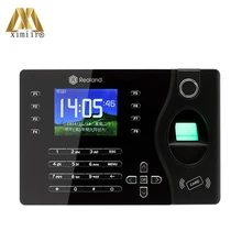 TCP/IP порты Биометрические отпечатков пальцев 125 кГц RFID считыватель карт часы-Регистратор посещений работник рекордер A-C081