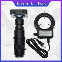 Full HD 38MP 1080P 2K 60FPS HDMI USB электронный видео микроскоп камера 10X-300X полный Фокус зум C-Mount ремонт телефона pcb