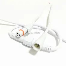 Для детей возрастом от 5 до 10 шт. 3, четыре ядра, 3 Pin Водонепроницаемый соединительный кабель с разъемом кабеля 3x0,3 мм Цвет: белый, черный, мужской и женский разъем IP68 светодиодный разъем
