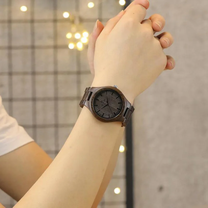 

Men's Watch Bamboo Wooden Men Business Vintage Quartz Casual Wood Watches Men's Watches Free Shipping Sale