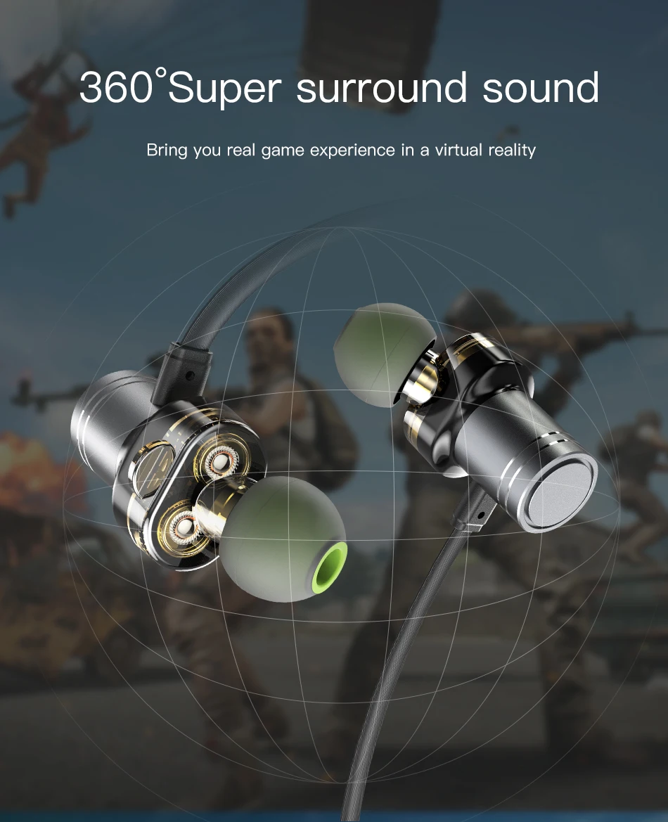 AWEI X670BL, двойной драйвер, беспроводные Bluetooth наушники, наушники с микрофоном, водонепроницаемые, супер бас наушники, стерео звук, гарнитура