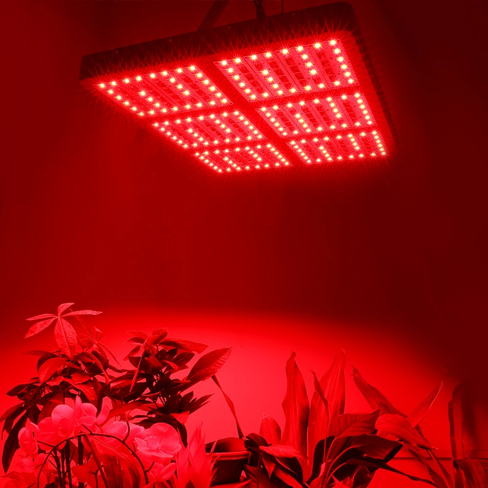 Отражатель 300 Вт 600 Вт 1200 Вт 1800 Вт Светодиодный светильник для выращивания растений с двойным выключателем полный спектр для выращивания растений в помещении Гидропоника