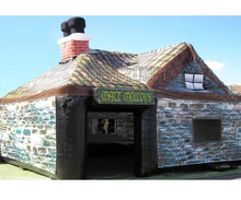 inflatable Irish pub tent inflatable bar tent, outdoor inflatable lawn tent come with air blower cheap inflatable football pitch inflatable stadium pitch with air blowers