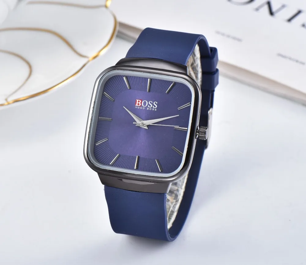 

2019 Boss New Fashion Men Watches Leather Quartz Wristwatch Luxury Men's Relogio Masculino Fashion Casual Quartz Wrist Watch