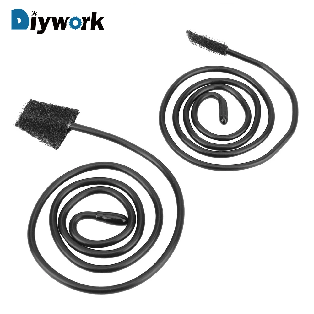 

DIYWORK 2Pcs Bathroom Unclog Removal Of Pipe Hair Tools Drain Sink Cleaner Sink Tub Toilet Snake Brush Pipe Dredge