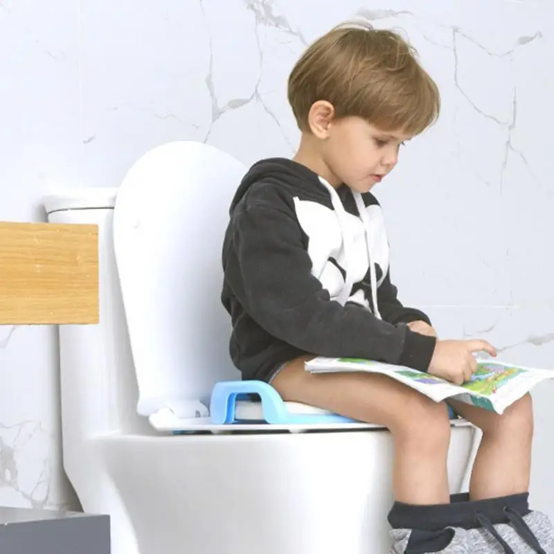 Детские дорожный горшок сиденье 2 in1 Портативный унитаза Kids Удобные помощник