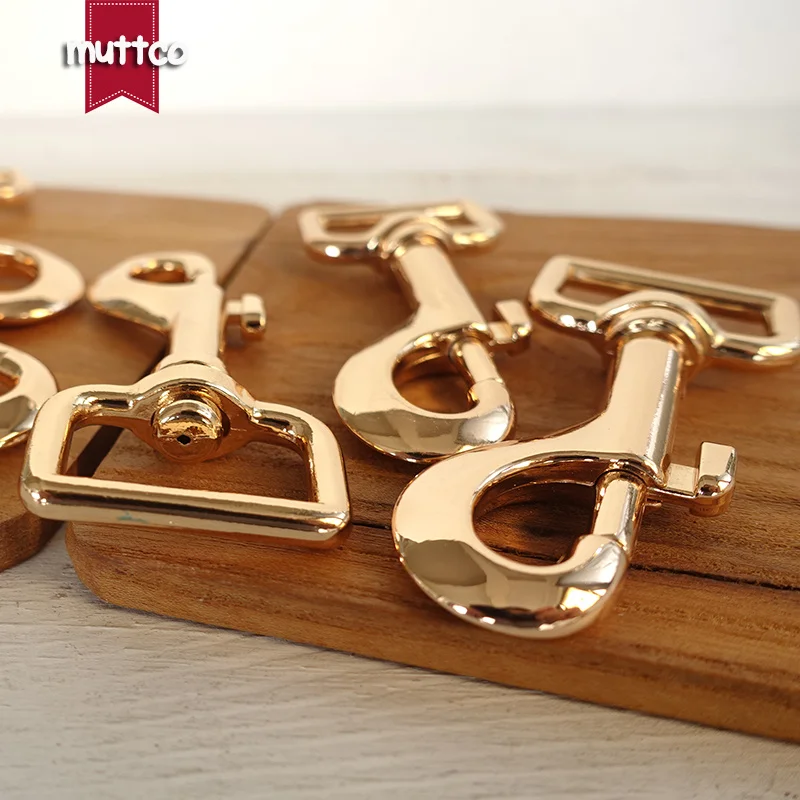 DIY поводок для собак розничная продажа экологичный Золотой 25 мм металлический