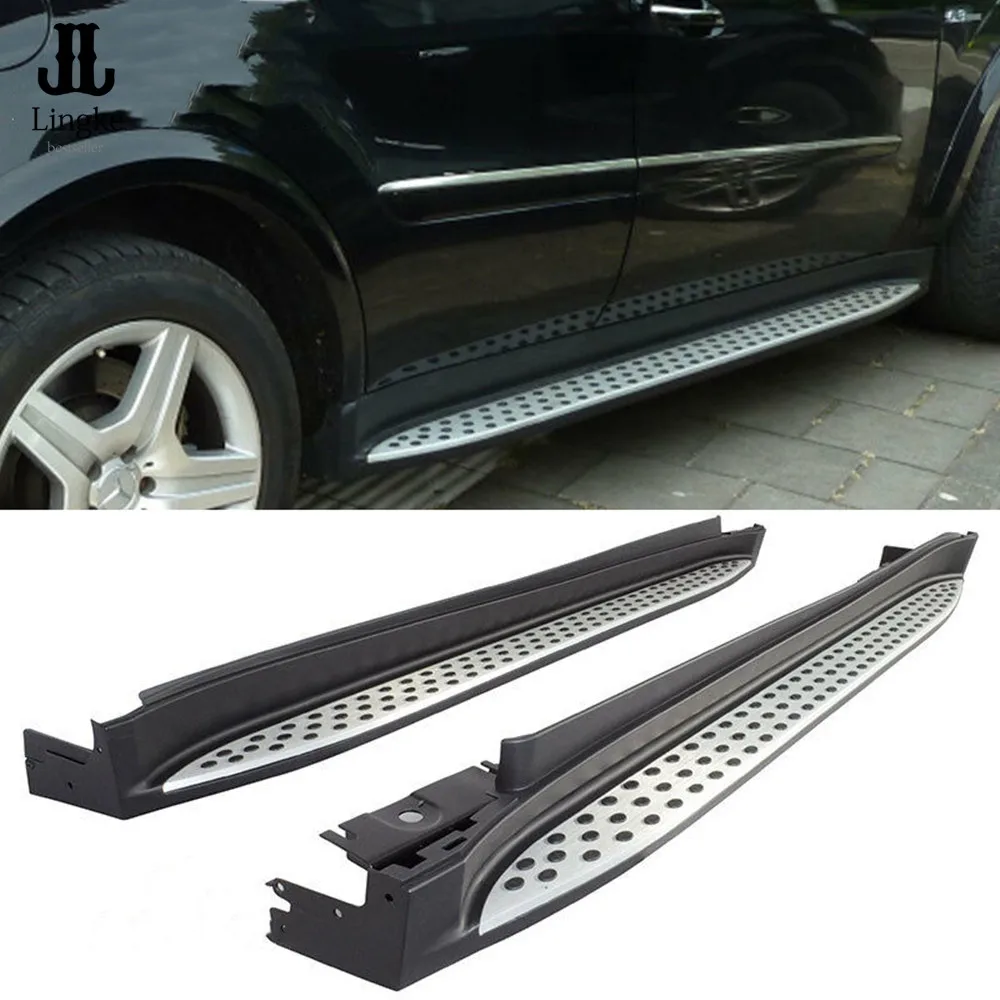 

For Mercedes-Benz W164 ML320 350 500 OE Nerf Side Step Bar Running Boards 2006 2007 2008 2009 2010 2011