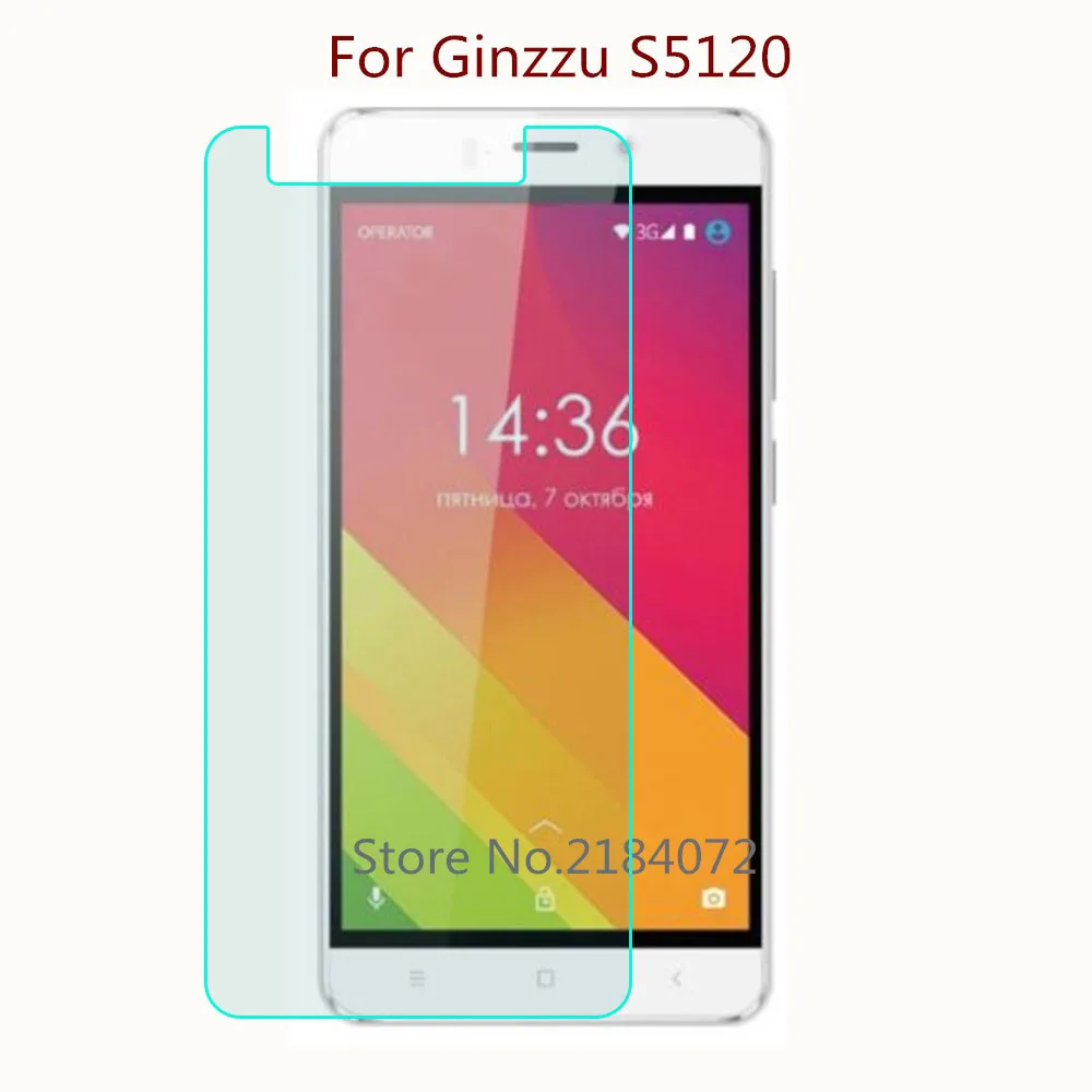 9H 2.5D Защитное стекло для телефона Ginzzu S5120 закаленное смартфона Защитная пленка