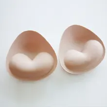 Женское бикини, губчатый бюстгальтер, накладки для груди, усилитель для бюстгальтера, пуш-ап, грудь, бикини, подкладка, съемные подушечки для бюстгальтера, 2 вида