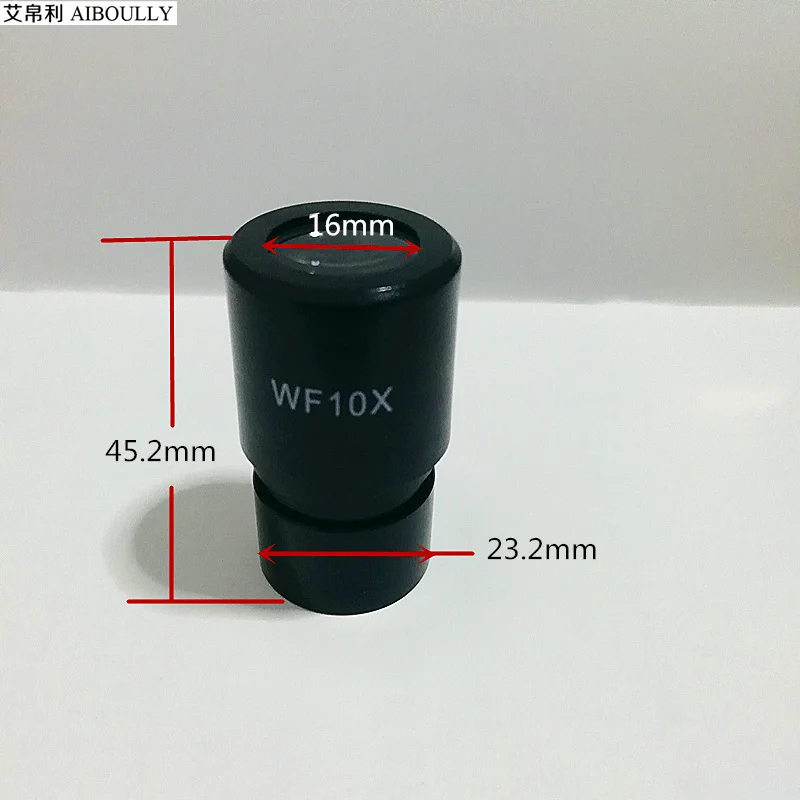 AIBOULLY WF10X микроскоп окуляр Биологический 10X диаметр 23 2 мм оптический окуляр|Линзы|