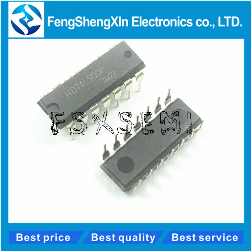 

10pcs/lot HD74LS00P DIP-14 SN74LS00N 74LS00 IC