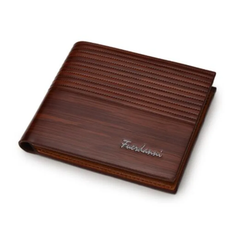 

Prettyzys Men Leather Brand Luxury Wallet Short Slim Male Purses Money Clip Credit Card Dollar Price Portomonee Carteria