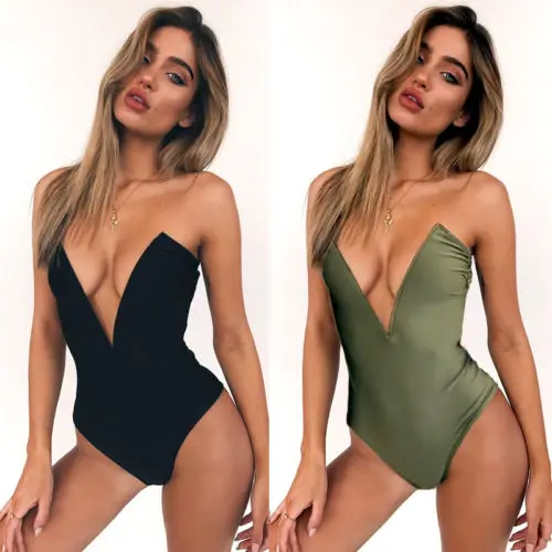 

Sexy Womens Sleeveless Bodysuit Leotard Bodycon Bandage Jumpsuit Romper Tops Blouse