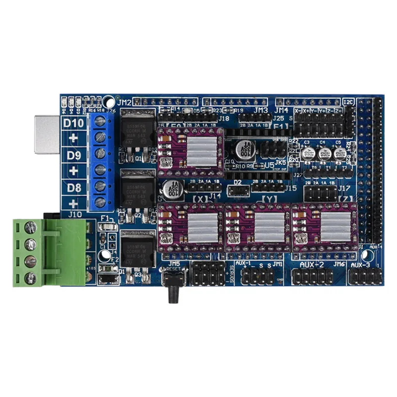 Bigtreetech обновление Ramps 1,5 Ramps 1,6 база на Ramps 1,4 панель управления подходит A4988 DRV8825 TMC2130 Reprap для деталей 3d принтера