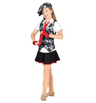 

Female Professional Street Dance Dance Wear Set Costume Lingge Performing Costume