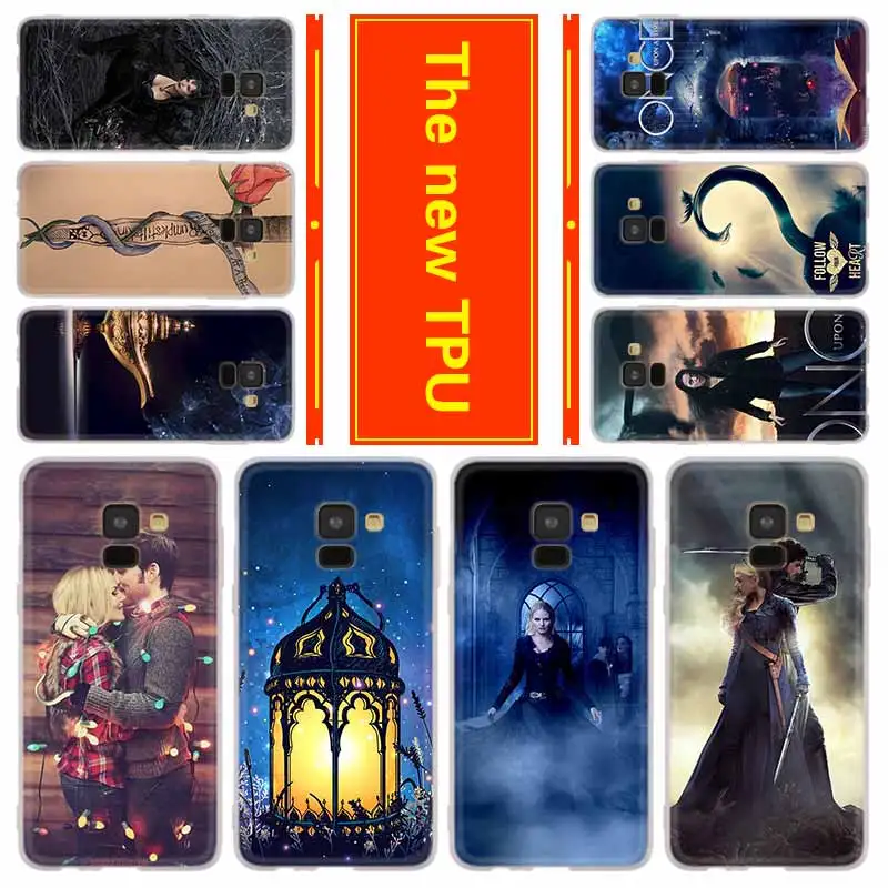 

Phone for Samsung Galaxy J6 J4 Plus J8 J3 J7 2018 J5 J3 j7 2017 2016 j6 Prime Cover Case Once Upon a Time