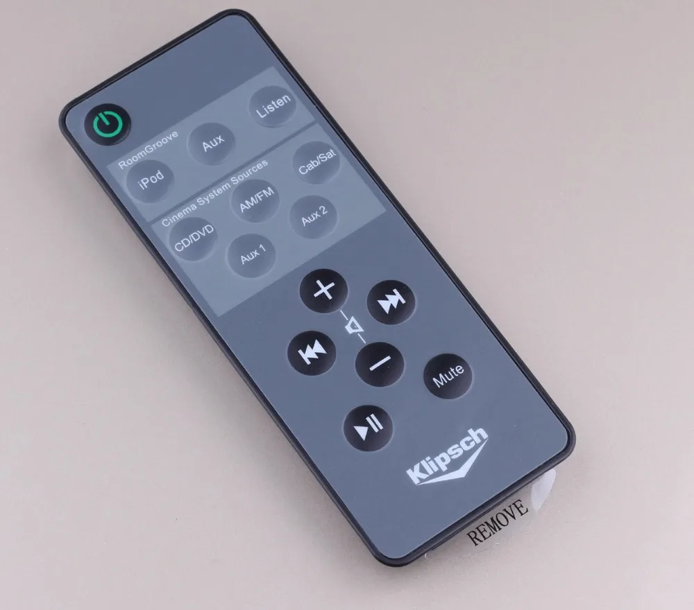 REMOTE CONTROL FOR KLIPSCH RoomGroove / iGroove iPod Speaker System