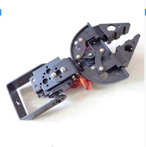 F17310 1Set Robot Clamp Gripper Bracket Servo Mount Mechanical Claw Arm Kit for MG995 MG996 SG5010