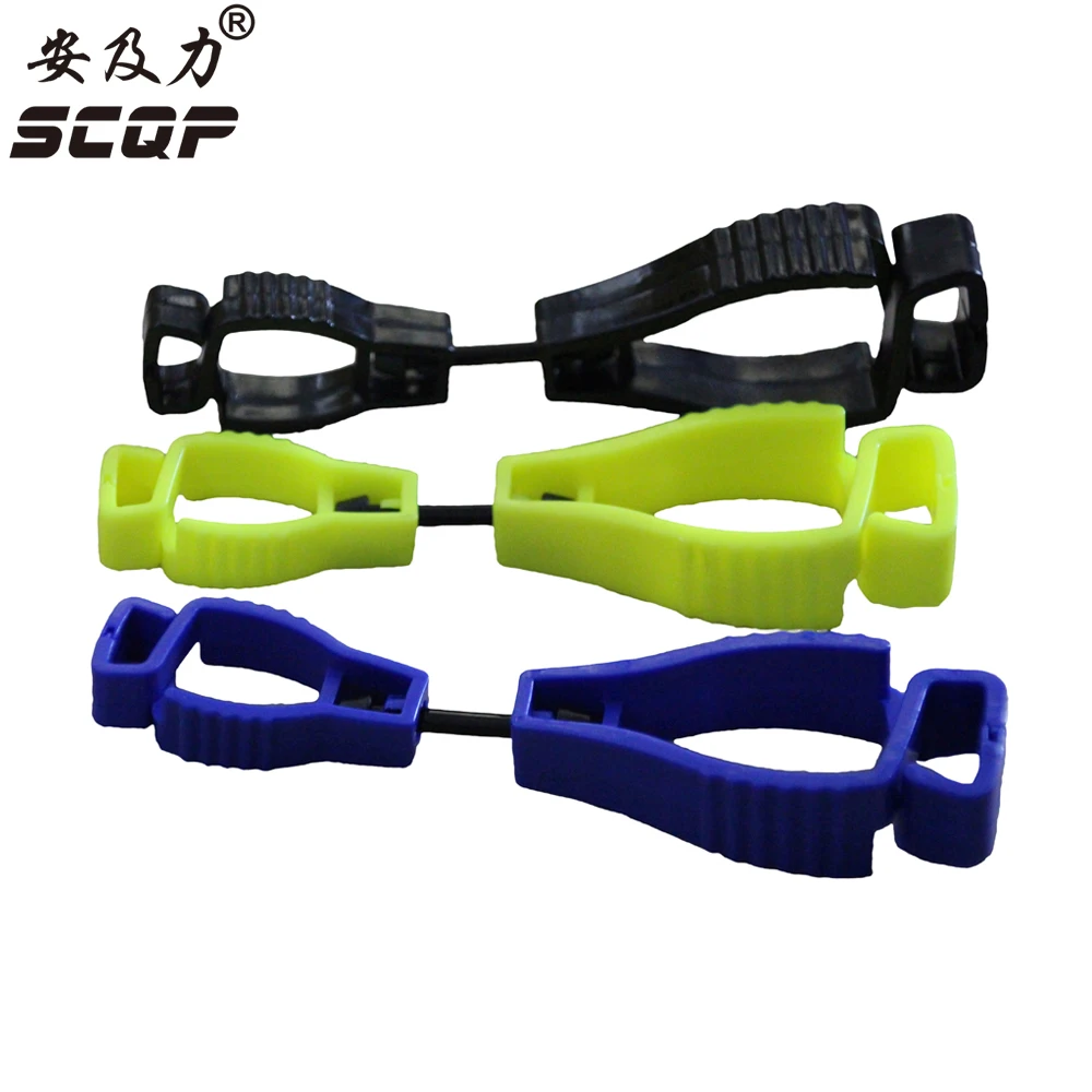 

CUSTOM UTILITY & GLOVE GUARD CLIP BLANK SLOGAN/ STANDARD SAFETY SLOGAN DUAL SMALL END CLIP HANDI KLIPP METAL DETECTABLE CLIP