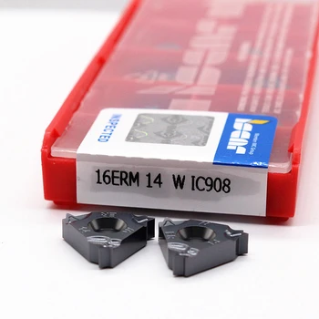 

16IRM 16ERM 14W 11W 19W IC908 55angle Thread turning tool Tungsten Carbide Insert Tof cnc lathe cutter