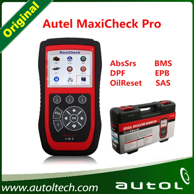 Best Sale 2016 Autel MaxiCheck Pro EPB/ABS/SRS/Climate Control/SAS/TPMS Function ABS Auto Diagnostic Tool