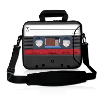 

10'' 13'' 15'' 17'' Notebook Laptop Shoulder Messenger Bag Cases Handbag Neoprene Zipper Pouch For Men Colleague Students