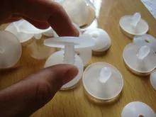 30 sets 15mm 20mm 25mm 30mm 35mm 40mm 45mm 55mm DIY craft doll toy joints White