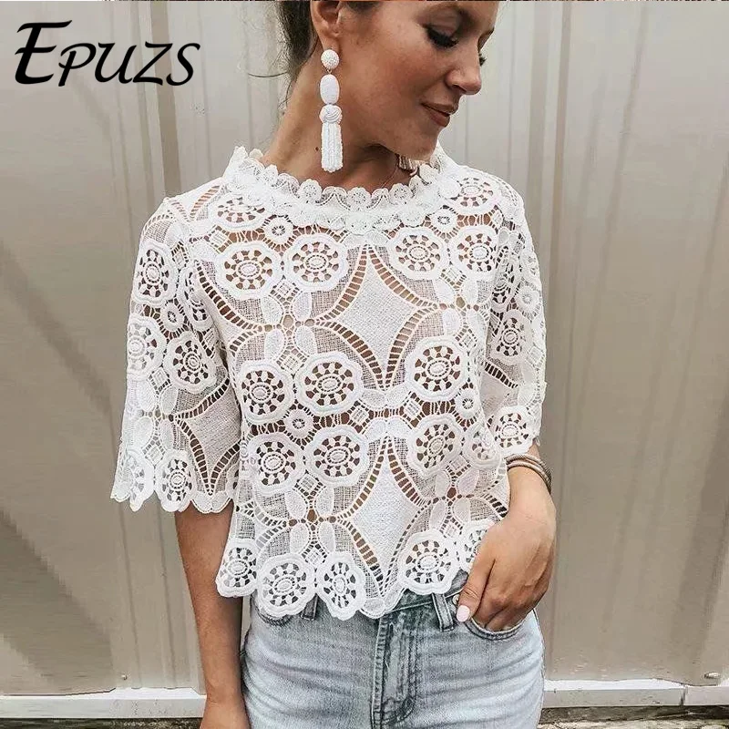 

korean womens tops and blouses vintage embroidery white shirt Streetwear boho ladies tops women clothes 2019