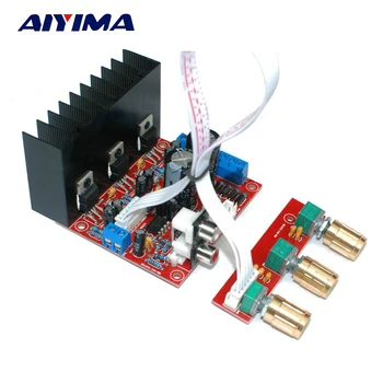 

Aiyima TDA2030A 2.1 Subwoofer Amplifier Board Three-channel Speaker Audio Bass Amp Board