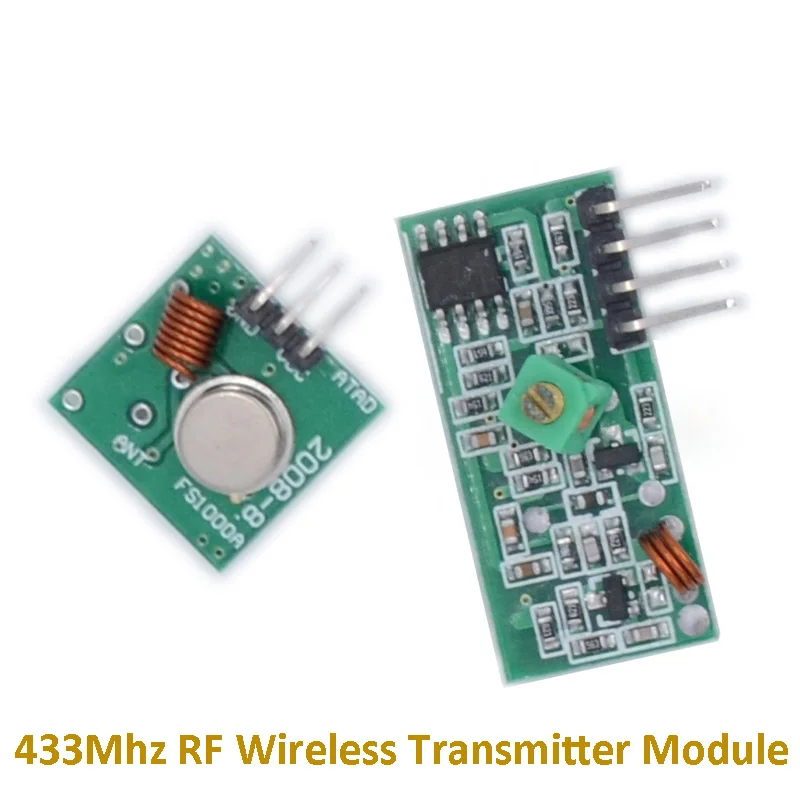 

10pcs/lot 433Mhz Wireless RF transmitter and receiver link kit for Arduino/ARM/MCU WL Free shipping