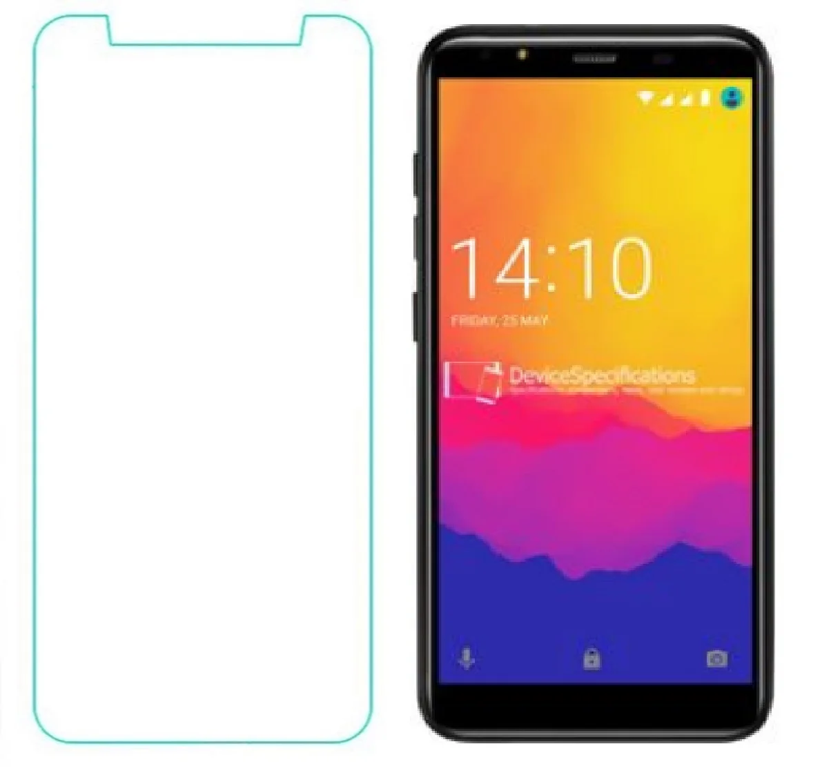 Для Prestigio Muze E5 закаленное Стекло Экран протектор защитной пленкой для
