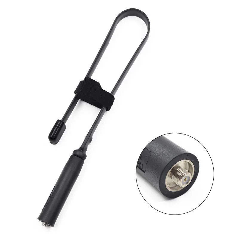 

Military Dual Band 144/430Mhz SMA-Female Foldable Tactical Antenna for Baofeng BF-UVB3 Plus GT-3TP GT-5TP CB Radio Walkie Talkie