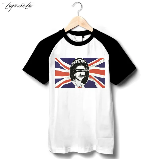 t punk Godsavethequeen pistols shirt femmes de sex hommes Rock mode 4U4FtYqw
