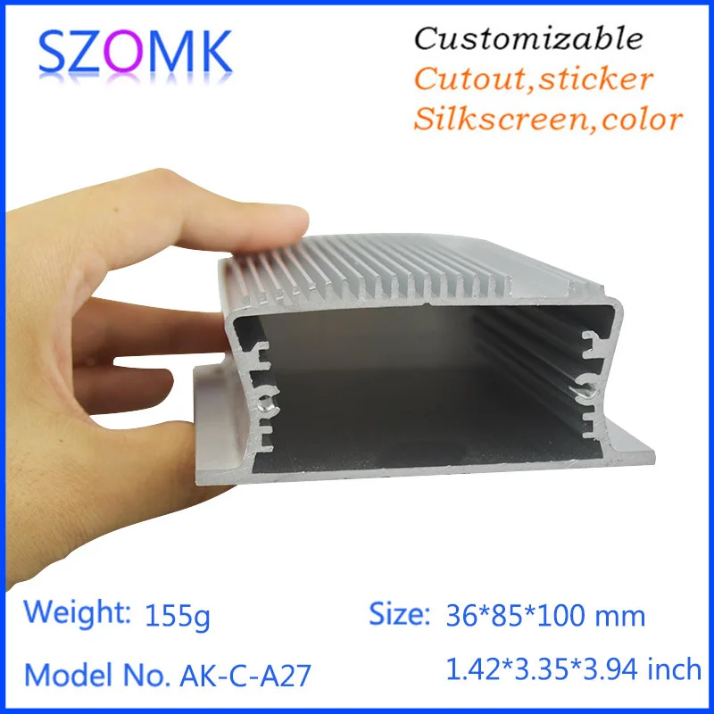 aluminum extrusion case szomk aluminum project box electronics enclosure for pcb aluminum amplifier housing box extruded junction box aluminum diy box pcb control enclosure electrical gps tracker outlet boxes  (3).jpg