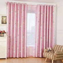 Kids Curtains Pink Princess Girls Cartoon Curtain Children Living Room Bedroom Window Cortinas Custom Blackout Curtains