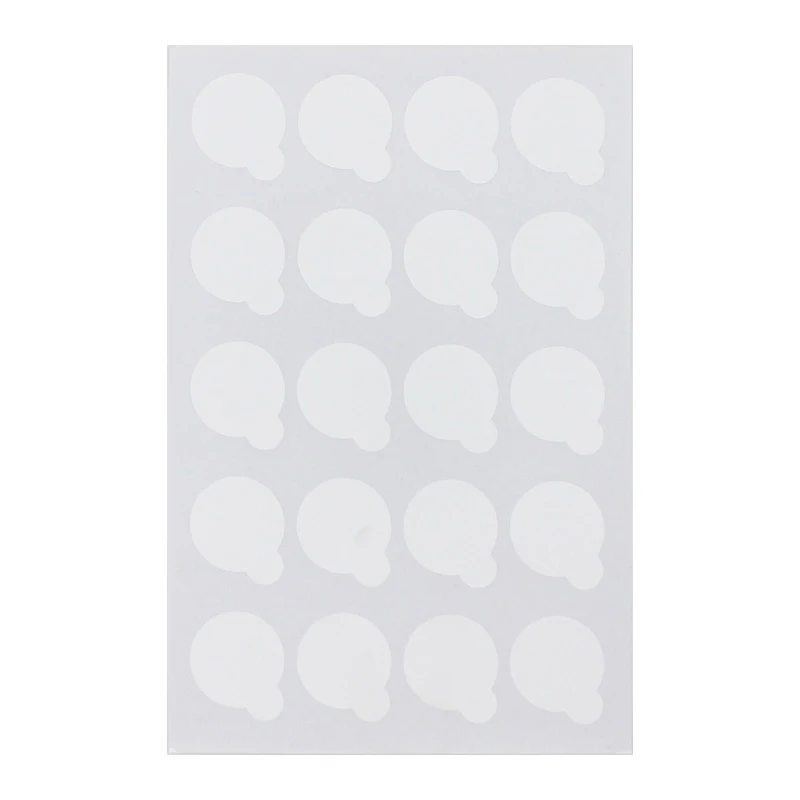 

100pcs Disposable Eyelash Glue Holder Pallet Eyelash Extension Glue Pads Stand on Eyelash Jade Stone Small Size 2.5cm