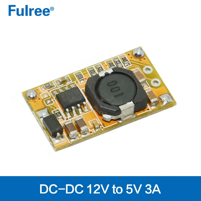 

free shipping DC-DC 12V to 5V converter car power supply step down buck module