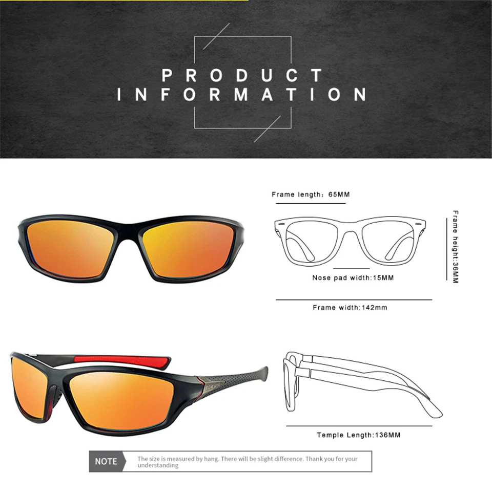  ALIKIAI Men Polarized Sunglasses Brand Design Men Driving Sun Glasses Male Square Night Vision Glasses Eyewear UV400 Shades  (5)