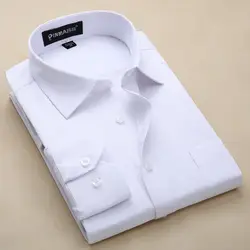 2017 новое поступление мужская одежда повседневные рубашки с длинными рукавами мужские рубашки с отложным воротником мужские рубашки