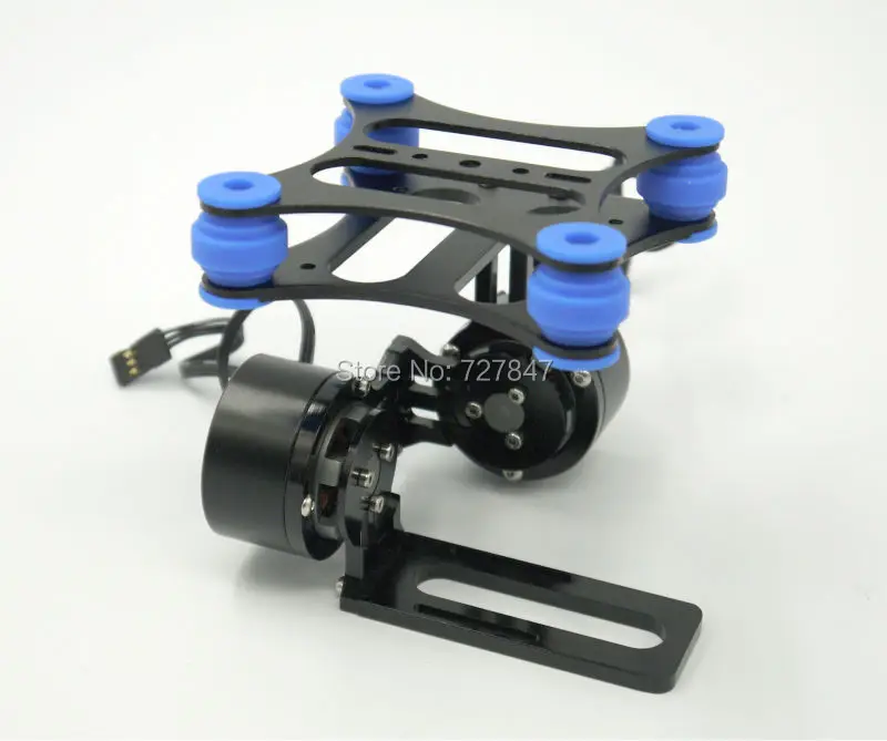 Shock Absorbing DJI Phantom Gopro 2 3 CNC Metal Brushless Camera Gimbal W/ Motor