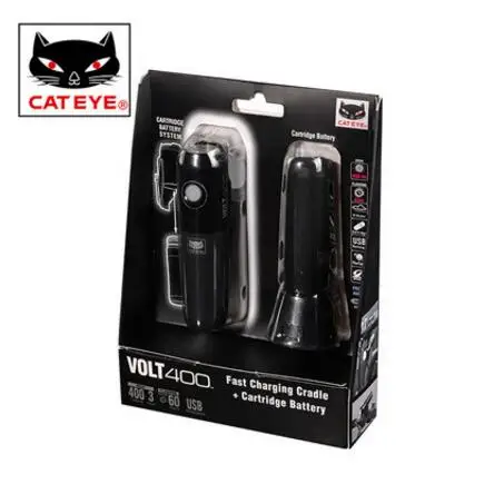 Excellent CATEYE VOLT300/400 lamp headlights charging flashlight accessories mountain bike light 2