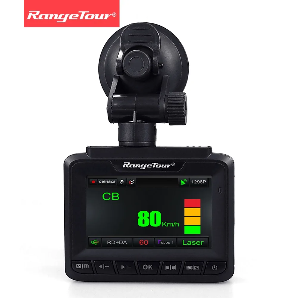 Radar DVR 3 in 1 Car DVR Radar Detector Camera Build IN GPS Full HD