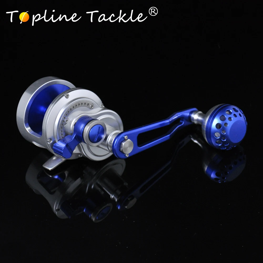 

Jigging reel Aluminum CNC Machined Fishing Reel Right Hand JIG REEL Max Drag Sea Boat 14kg&16kg&19kg&21kg Trolling Reel