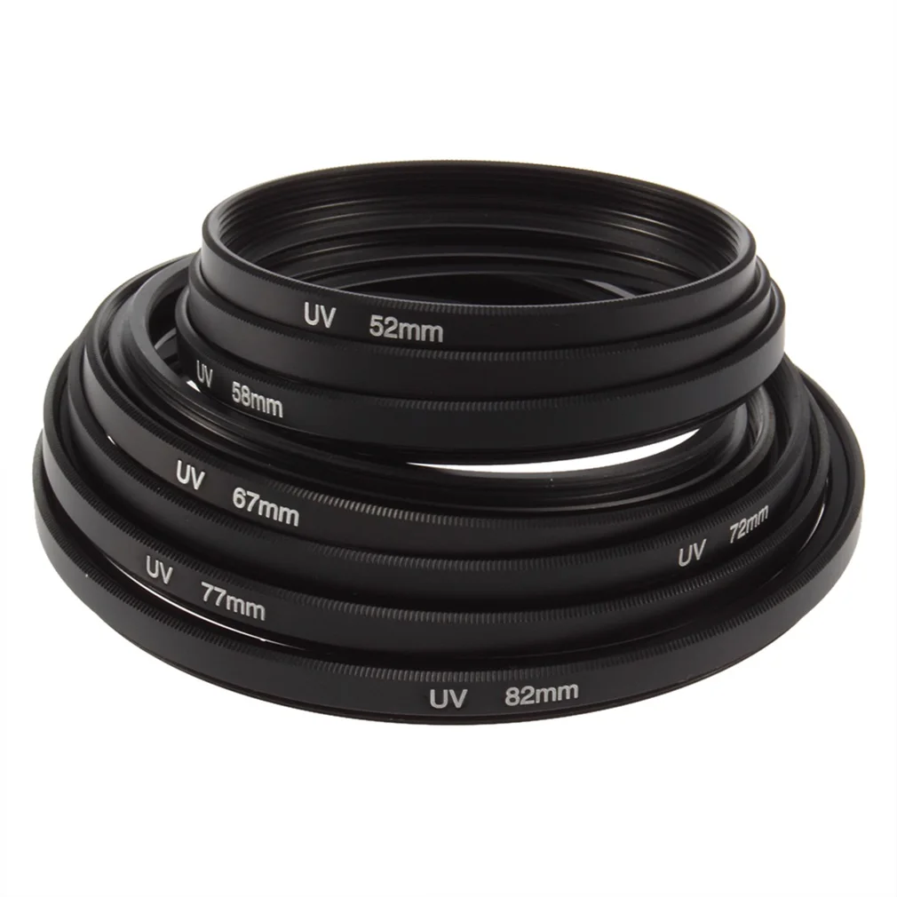8 Metal Step Up Lens Filter Ring Stepping Adapter Set Exquisitely Designed Durable