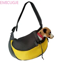 Слинг сетка Удобная дорожная сумка на плечо сумка для переноски собак на открытом воздухе Дорожная сумка сетка Оксфорд сумка на одно плечо