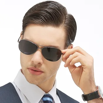 

Aluminum Sun Glasses polarized Sunglasses Men Classic Design All-Fit Mirror